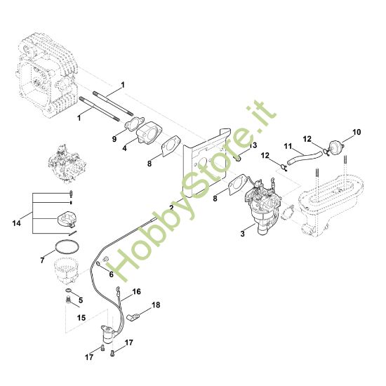 Picture of H - Sistema di alimentazione carburante EVC 4000.0 (EVC4000-0001)